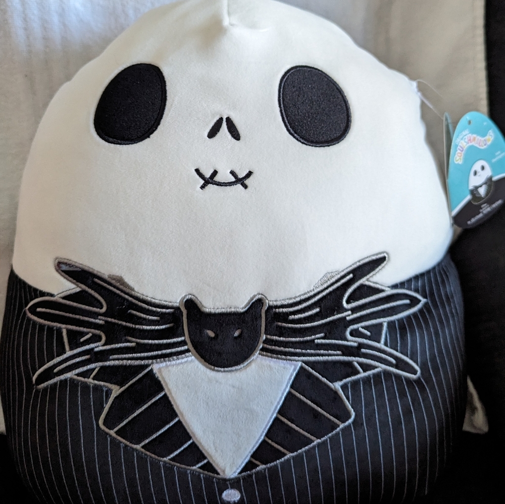 Nightmare before Christmas Jack skellington Squishmallow 14 inch
